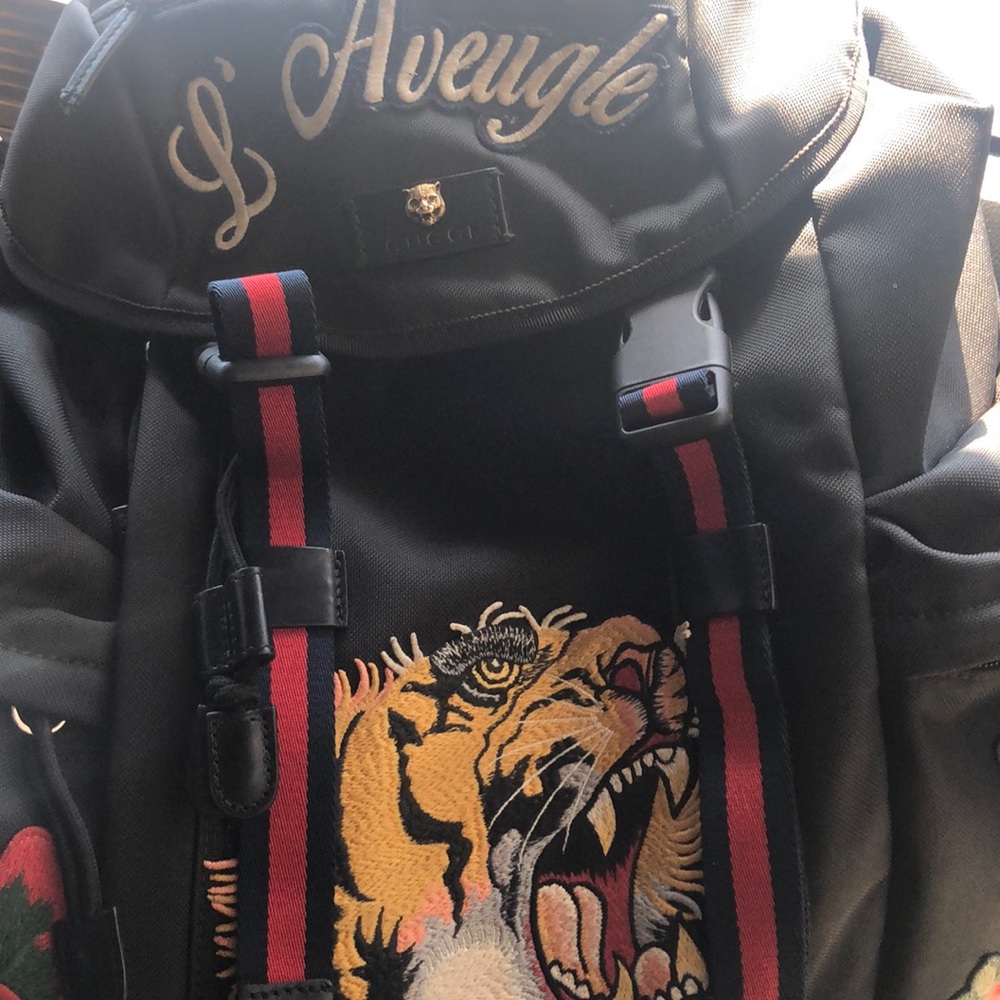 Gucci L’Aveugle Par Amour Tech BackPack